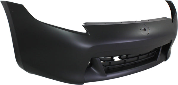 2009-2012 Nissan 370Z Front Bumper Cover, Primed Black, w/Sport Package.