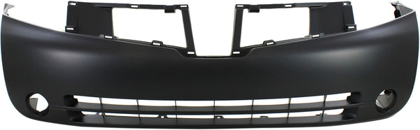 2007-2009 Nissan Quest Front Bumper Cover, Primed.