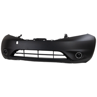 2014-2015 Nissan Versa Front Bumper Cover, Primed, Except SR Model.