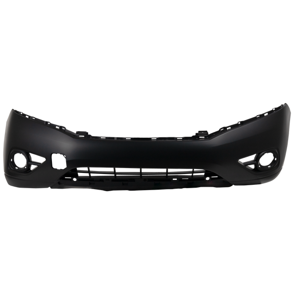 2013-2014 Nissan Pathfinder Front Bumper Cover, Primed Upper, Textured Lower-CAPA.