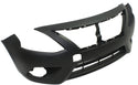 2015-2016 Nissan Versa Front Bumper Cover, Primed, w/Out Chrome Insert.
