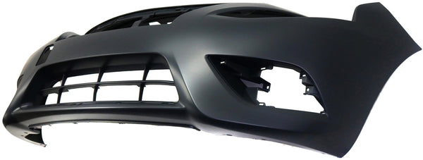 2015 Nissan Versa Front Bumper Cover, Primed, w/Chrome Insert, Sedan-CAPA.
