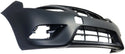 2015 Nissan Versa Front Bumper Cover, Primed, w/Chrome Insert, Sedan-CAPA.
