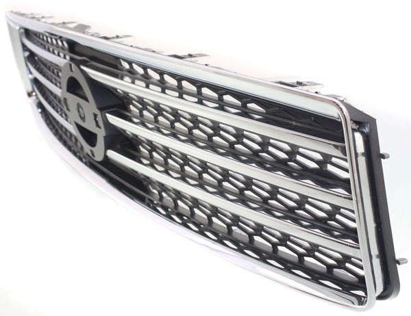 2009-2011 Nissan Maxima Grille, Chrome Shell/Dark Gray.
