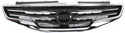 2010-2012 Nissan Altima Grille, Chrome/Dark Gray,Sedan.
