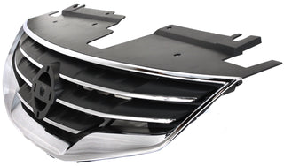 2010-2012 Nissan Altima Grille, Chrome/Dark Gray,Sedan.