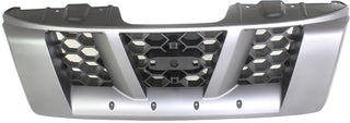 2005-2008 Nissan Xterra Grille, Gray Shell/Dark Gray.