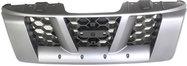 2005-2008 Nissan Xterra Grille, Gray Shell/Dark Gray.