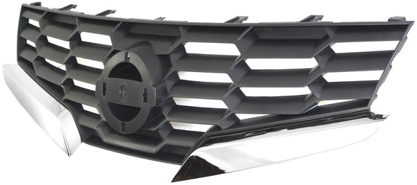 2008 Nissan Altima Grille, Painted-Black.