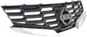 2008 Nissan Altima Grille, Painted-Black.