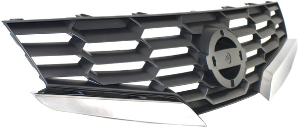 2008 Nissan Altima Grille, Painted-Black.