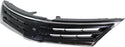 2010-2012 Nissan Versa Grille, Chrome Shell/Black.