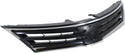 2010-2012 Nissan Versa Grille, Chrome Shell/Black.