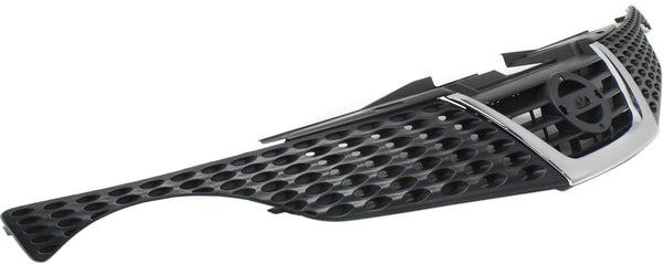 2011-2013 Nissan Juke Grille, Black, w/ Chrome Molding.