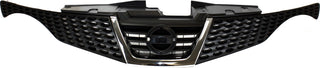 2011-2014 Nissan Juke Grille, Painted-Black.