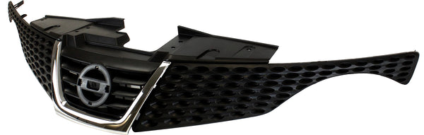 2011-2014 Nissan Juke Grille, Painted-Black.