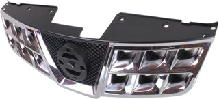 2011-2013 Nissan Rogue Grille, Chrome Shell/Black.