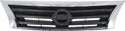 2013-2015 Nissan Altima Grille, Chrome Shell/Black.