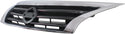 2013-2015 Nissan Altima Grille, Chrome Shell/Black.