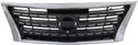 2013-2015 Nissan Sentra Grille, Chrome Shell.