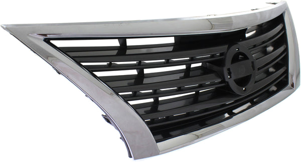 2013-2015 Nissan Sentra Grille, Chrome Shell.