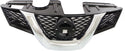 2014-2016 Nissan Rogue Grille, Painted Black.