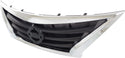 2015 Nissan Versa Grille, Chrome/Black, Sedan.