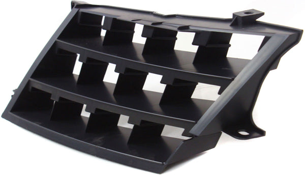 2008-2010 Nissan Rogue Grille LH, Black, Outer.