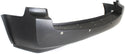2004-2009 Nissan Quest Rear Bumper Cover, Primed, w/ Rear Sonar Warning.