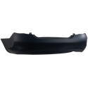 2012-2016 Nissan Versa Rear Bumper Cover, Primed, Sedan.