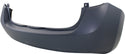 2014-2015 Nissan Versa Rear Bumper Cover, Primed, Except SR Model.
