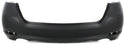 2011-2014  Nissan Murano Rear Bumper Cover, Primed, Convertible.