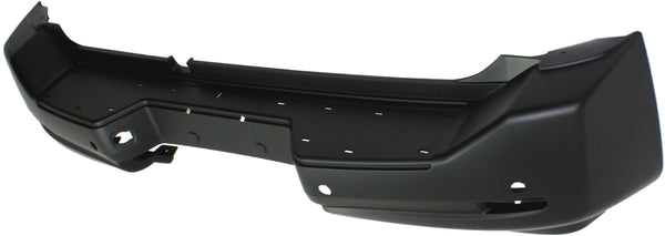 2008-2015 Nissan Armada Rear Bumper Cover, Primed, With Sensor Hole.