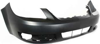 2007 Pontiac G5 Front Bumper Cover, Primed, w/o Fog Lamp Hole, Base Model.