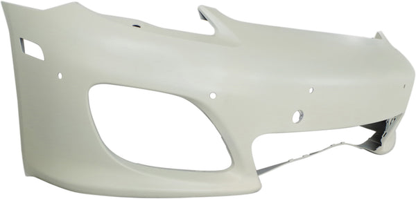 2011-2013 Porsche Panamera Front Bumper Cover, w/Sport, w/Prkng Asst, w/H/L Washer.