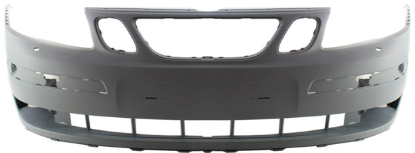 2004-2007 Saab 9-3 Front Bumper Cover, Primed, With Headlamp Washers.