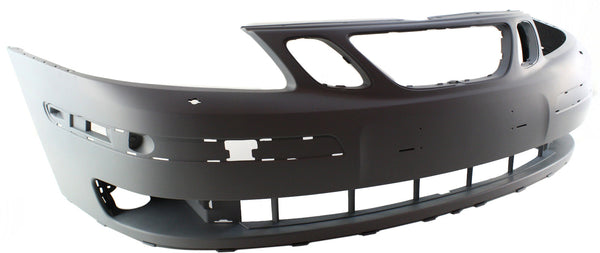 2004-2007 Saab 9-3 Front Bumper Cover, Primed, With Headlamp Washers.