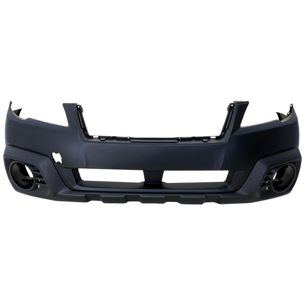 2013-2014 Subaru Outback Front Bumper Cover, Primed Upper, Textured Lower - Capa.