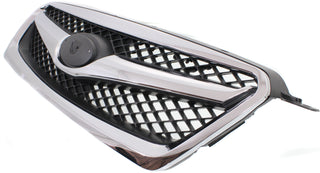 2010-2011 Subaru Legacy Grille, Chrome Shell/Black.