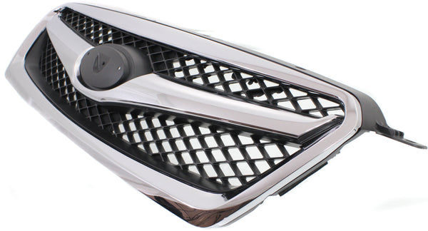 2010-2011 Subaru Legacy Grille, Chrome Shell/Black.