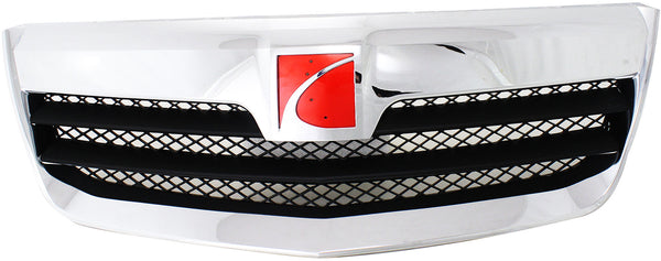 2007-2010 Saturn Outlook Grille, Chrome Shell/Black.