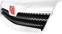 2007-2010 Saturn Outlook Grille, Chrome Shell/Black.