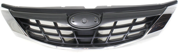 2008 Subaru Impreza Grille, Silver Shell/Black Insert.