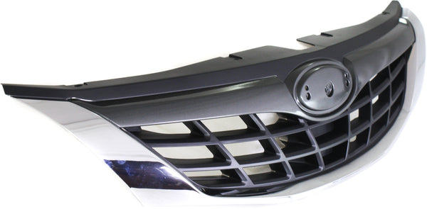 2008 Subaru Impreza Grille, Silver Shell/Black Insert.