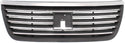 2005-2007 Saturn Ion Grille, Chrome Shell/Dark Gray Insert, Sedan.