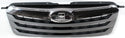 2010-2012 Subaru Outback Grille, Chrome Shell/Silver.
