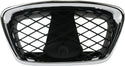 2006-2007 Subaru Impreza Grille, Center, Chrome.