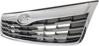 2011-2013 Subaru Forester Grille, Chrome Shell/Silver.