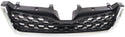 2014-2015 Subaru Forester Grille, Radiator Grille,Chrome/textured.