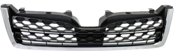 2014-2015 Subaru Forester Grille, Radiator Grille,Chrome/textured.